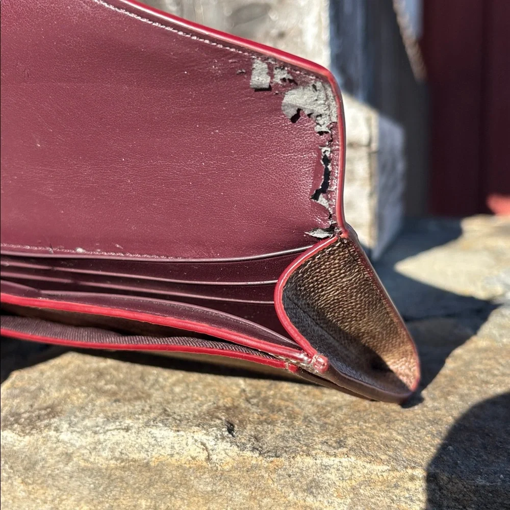 Coach Signature C Long Wallet REHAB WALLET WITH CALLOUTS - Picture 14 of 16